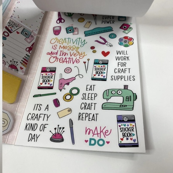 3/$30 The Happy Planner Book MISS MAKER Stickers 2018 Me & My Big Ideas - Picture 7 of 10